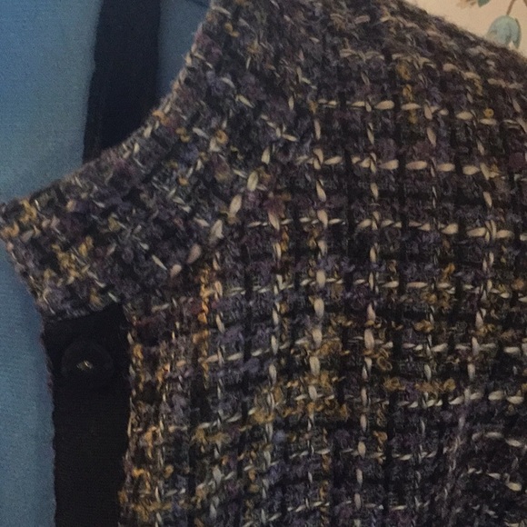 Cold water Creek Tweed Snap button lined jacket - Picture 6 of 6